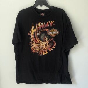 Harley Davidson Cookeville Tennessee Black T Shirt